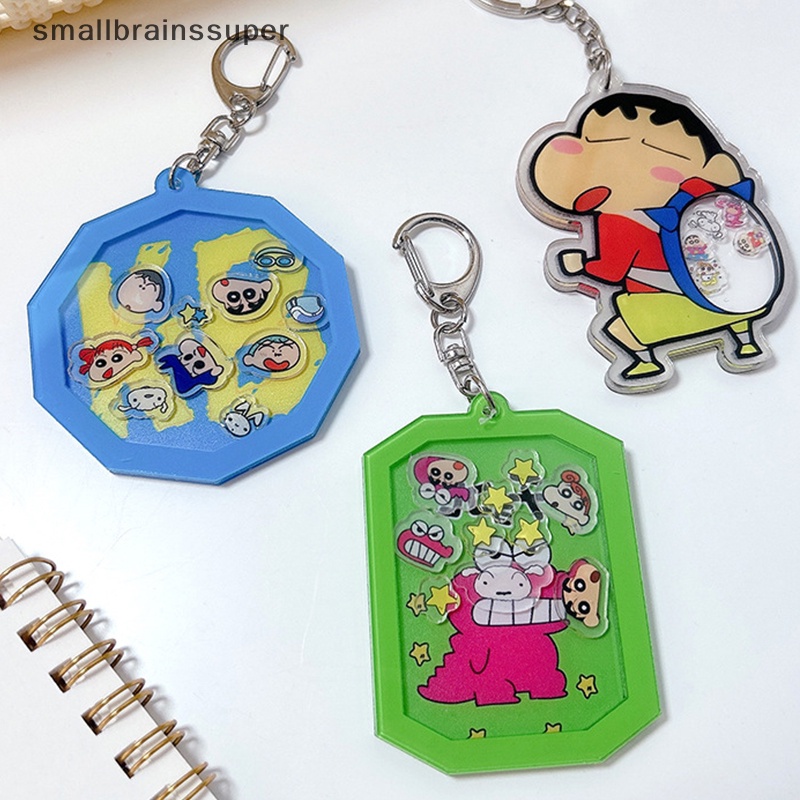 Smallbrainssuper Móc Chìa Khóa Hình shin-chan shin-chan nohara Dễ Thương Chính Hãng Làm Quà Tặng Cho Bé Gái sbs