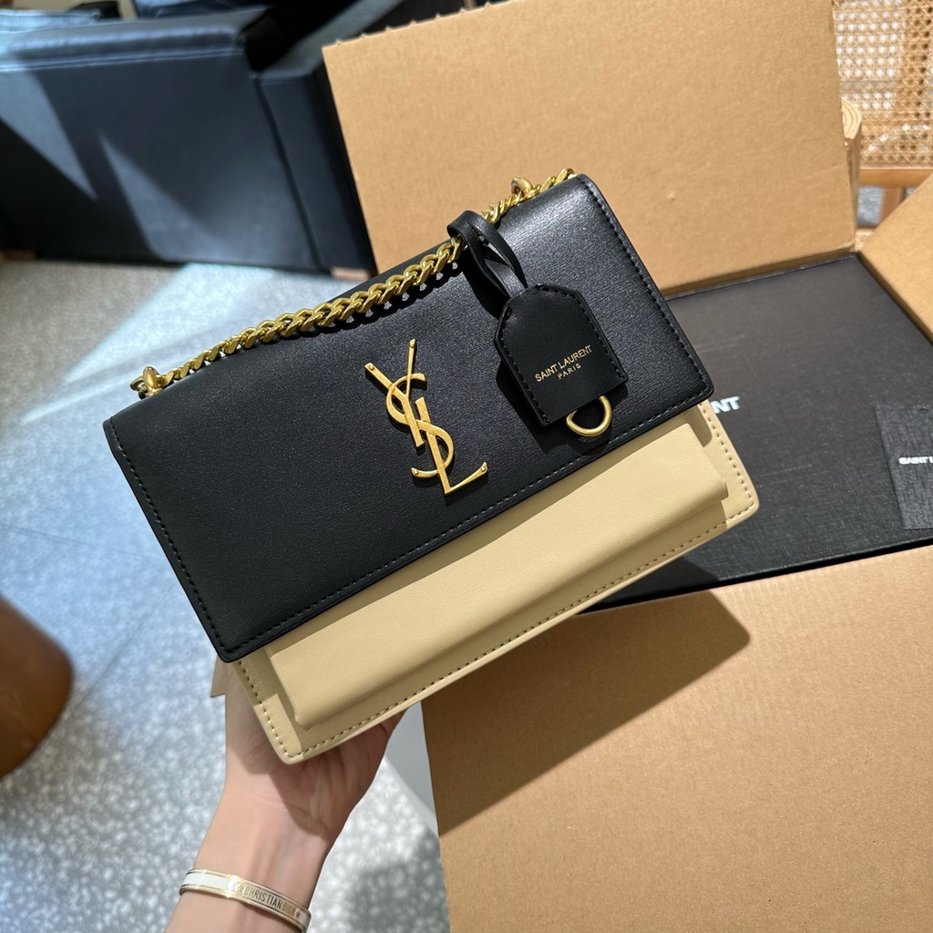 Y sunset Túi Xách messenger Đeo Vai Có Hộp Thời Trang Cho Nữ