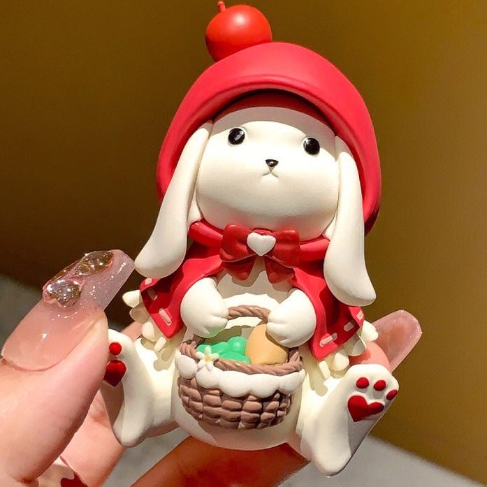 Bộ Son Môi Màu Ngọc Bích Hình Thỏ Dễ Thương Phong Cách Giáng Sinh Kèm Hộp Quà Tặng