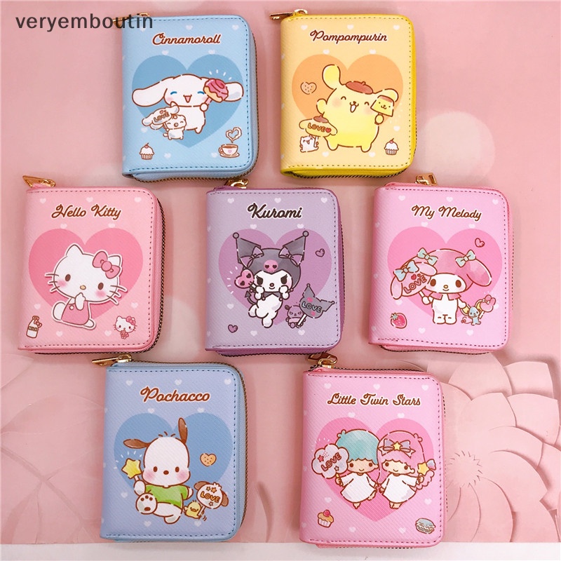 Trong Ví Nhỏ Đựng Tiền Xu Hoạt Hình cinnamoroll Dễ Thương Cho Bé Gái