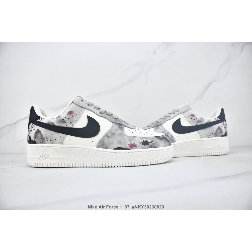 Nk Giày Thể Thao air force 1 '07 af1 Chất Liệu Da 36-45