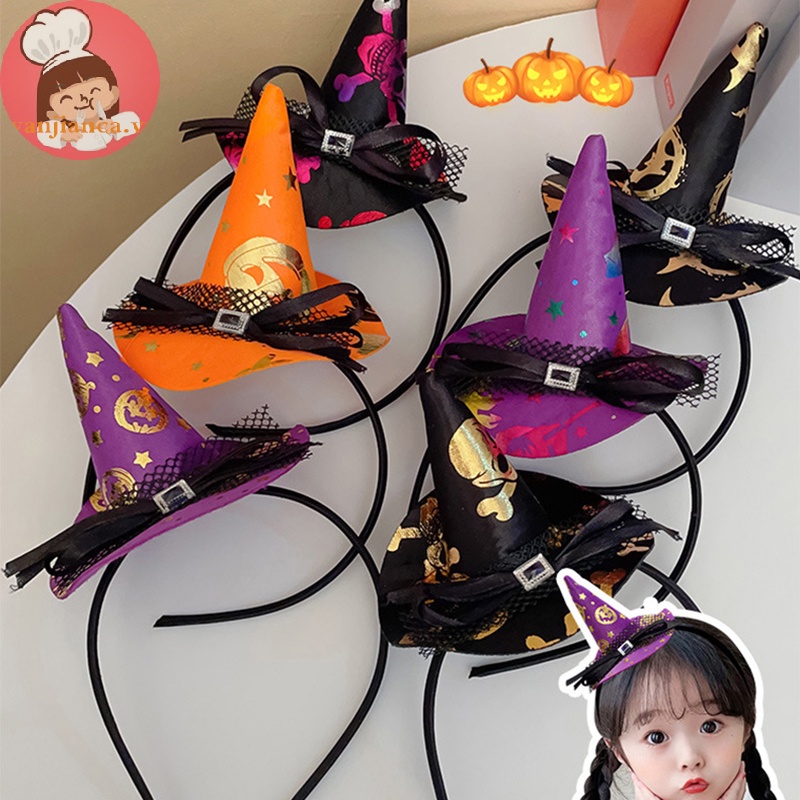Yanca Băng Đô Cài Tóc Hóa Trang halloween kuromi Quỷ Xương Rồng Vui Nhộn Cho Người Lớn vn
