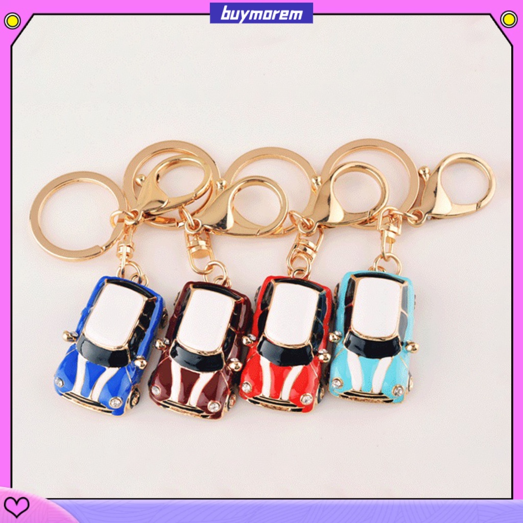 Buym2 Móc Khóa Hợp Kim Kẽm Hình Xe Hơi Đáng Yêu Trang Trí Đáng Yêu