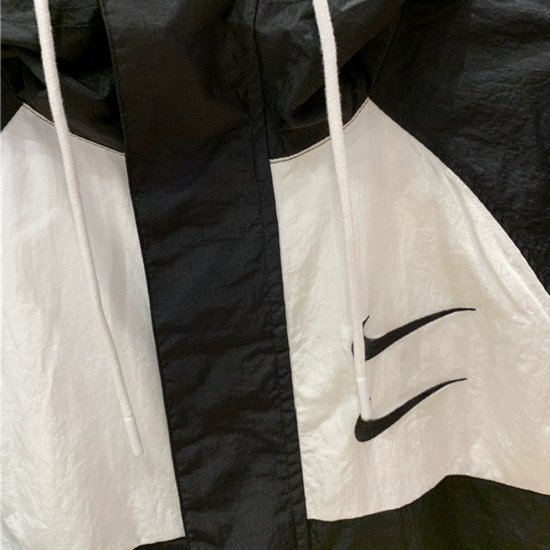 Nike Áo Khoác Thể Thao Có Mũ Trùm Siêu Nhẹ Thời Trang Đường Phố unisex cj4889 100%