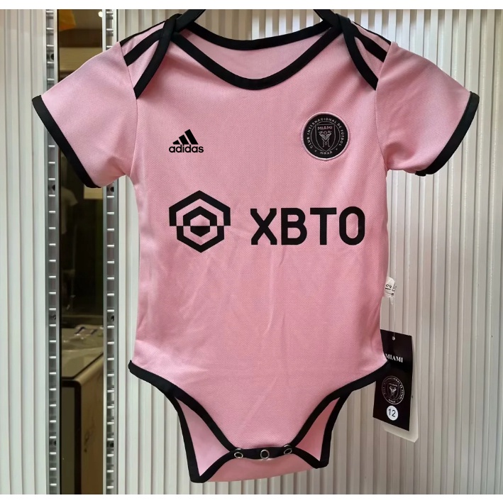 2023 Mùa Đông miami Màu Hồng Đen baby onesie