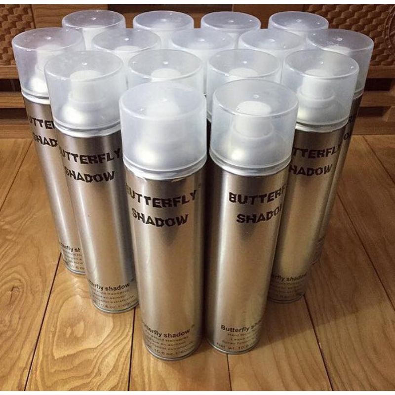 Gôm bạc keo tóc Butterfly Shadow 320ml 600ml