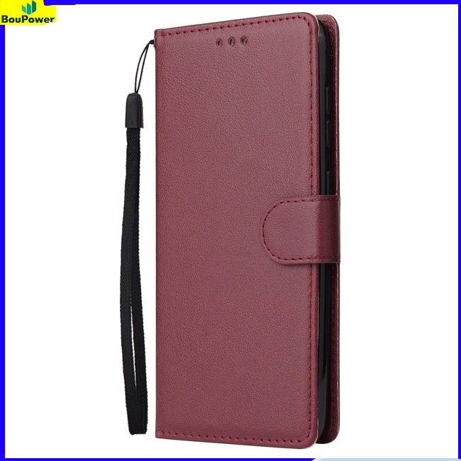 Bao Da Điện Thoại pu Tích Hợp 3 Ngăn Đựng Thẻ Cho samsung a70