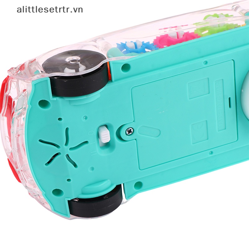Alittlesetrtr Đồ Chơi Xe Cảnh Sát / Cảnh Sát Trong Suốt Có Đèn Phát Sáng vn