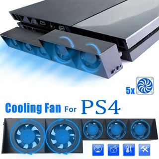  Quạt Tản Nhiệt Làm Mát 5 Quạt usb Cho ps4   playstation 4 