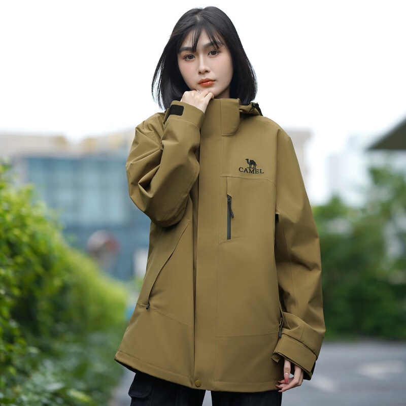 Áo Khoác Leo Núi Ba Trong Một Hai Mảnh Có Thể Tháo Rời Phong Cách Mỹ Cho Nam Và Nữ