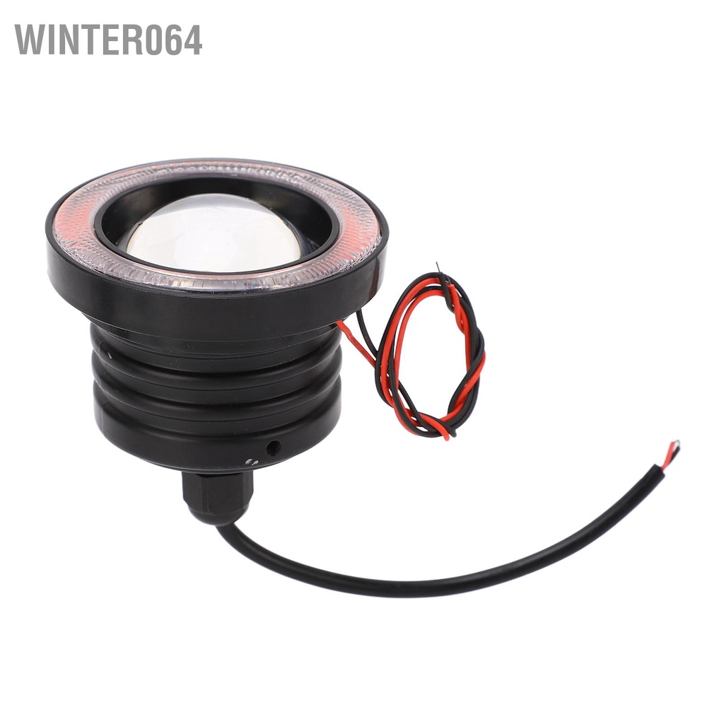 2 Chiếc 3in Bóng Đèn LED Sương Mù Tròn Độ Sáng Cao Mắt Thiên Thần Máy Chiếu IP65 Chống Nước Đa Năng Phù Hợp Cho Xe Ô Tô  Winter064