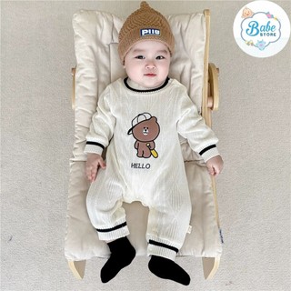 Body len trắng gấu cute