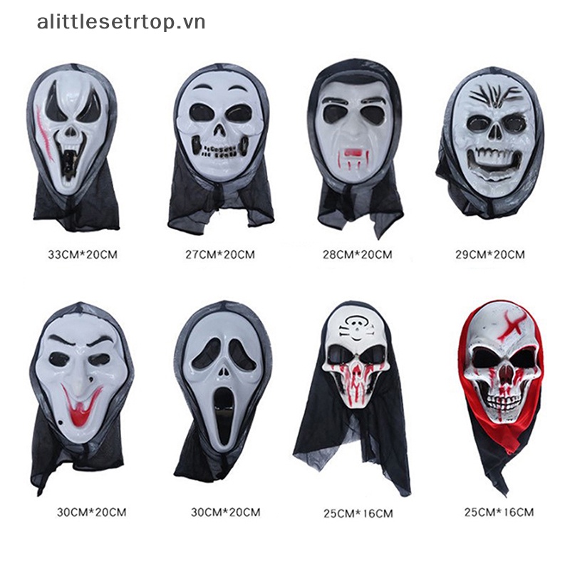 Alittlesetrtop Mặt Nạ Hóa Trang Ma Quỷ Kinh Dị Nhân Dịp halloween
