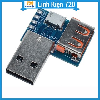 Mạch chuyển đổi USB đực sang USB cái và USB Micro