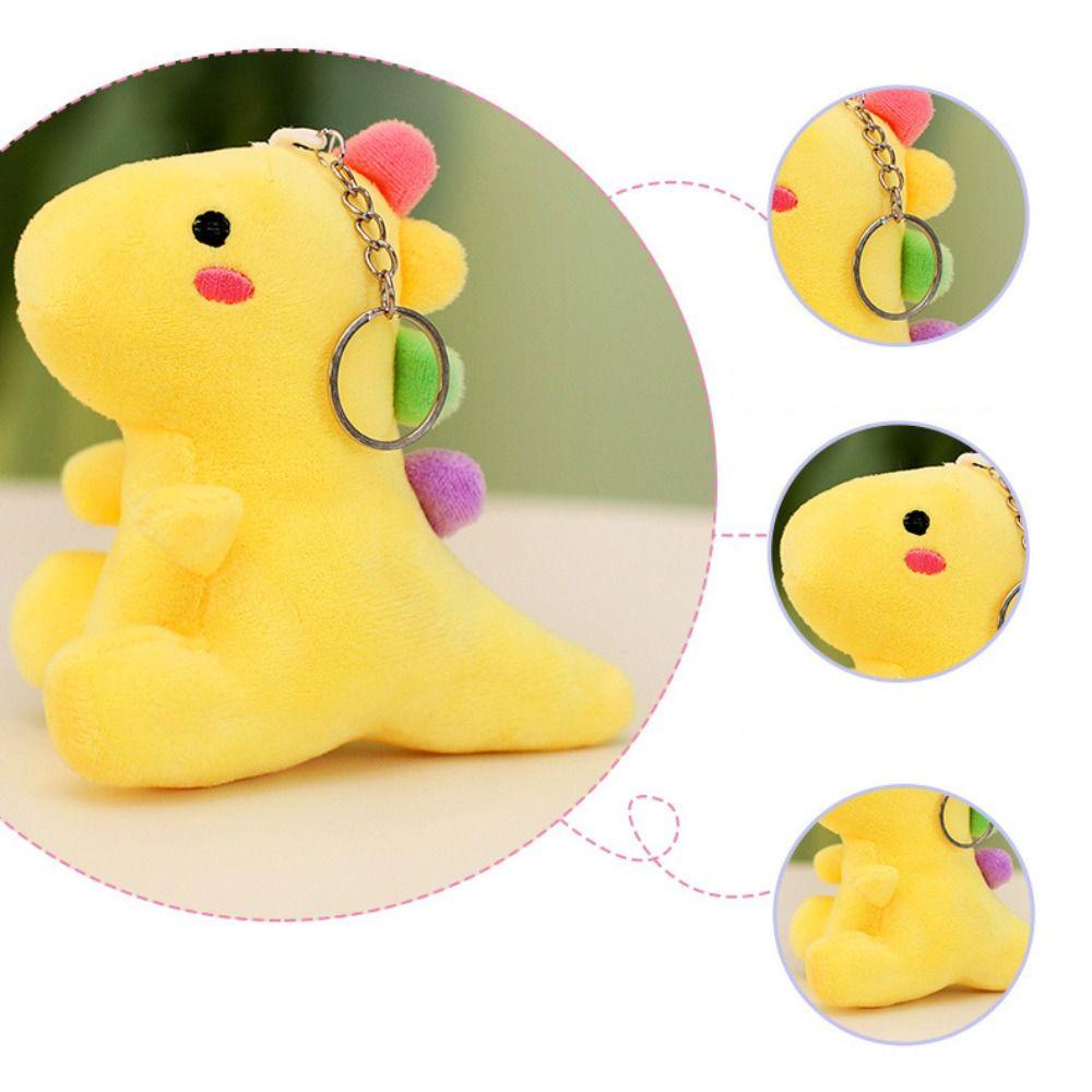 Daron1 Móc Khóa Khủng Long Nhồi Bông 12cm Dễ Thương