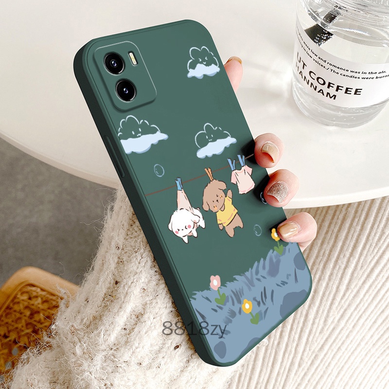 Ốp lưng vivo y15s y15a Ốp Điện Thoại tpu silicone Mềm Chống Rơi Vỡ In Hình Dễ Thương Kèm Dây Đeo Cho vivo y15s y15a