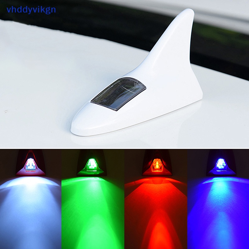 Ăng Ten Vây Cá Mập Có Đèn led Sử Dụng Năng Lượng Mặt Trời Cho Xe Hơi vn