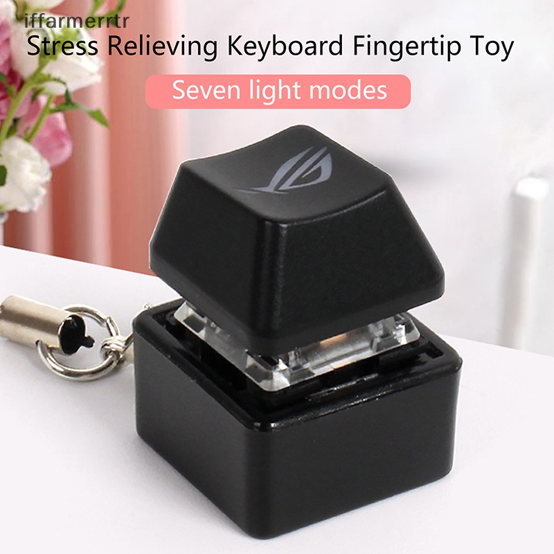 Nếu merit + 1 muyu deion Vòng cổ Đèn led Mặt Nút Bàn Phím Cơ Giảm Căng Thẳng