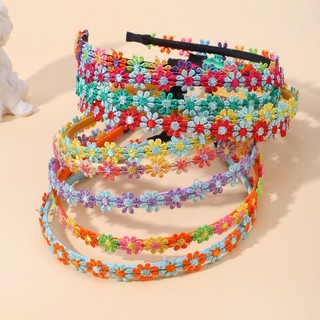 Cài tóc KIDSBOWS họa tiết hoa cúc nhiều màu sắc cho bé gái