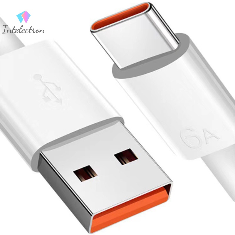 Dây Cáp Sạc Nhanh usb Loại c yuanzongren444} 1 / 1.5mile 6a 66w Cho xiaomi samsung huawei