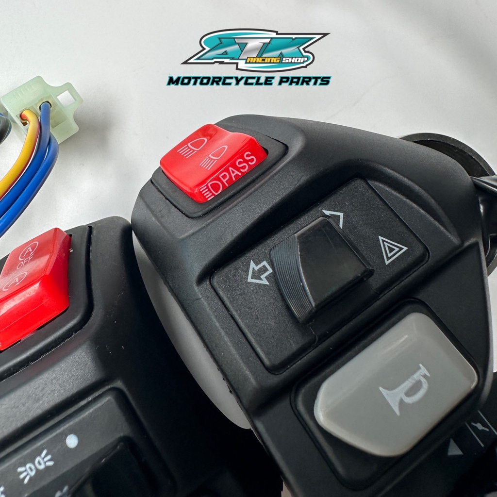 Cùm NVX gắn xe Exciter 135 đã mod sẵn full chức năng ,Bassing ,hazard ,tắt máy có dây kéo e