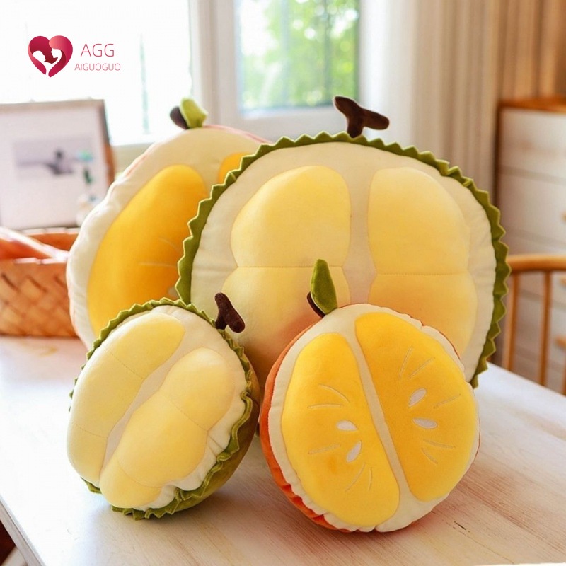 Màu Cam Dễ Thương Sang Trọng Đồ Chơi Trẻ Em Búp Bê Sầu Riêng Gối Áo Búp Bê Nghỉ Trưa Đệm Búp Bê Cổ Gối Đệm Quà Tặng Giáng Sinh