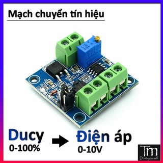 Mạch Chuyển Đổi PWM 0-100% Sang Điện Áp 0-10V