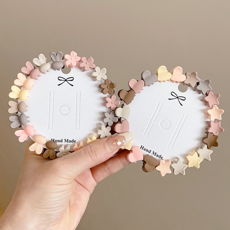 Set 10 / 19 Kẹp Tóc Hoạt Hình Xinh Xắn Cho Bé Gái