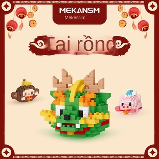 Bộ Đồ Chơi Lắp Ráp Đồ trang trí Gạch Men Độc Đáo