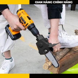 Bộ chuyển đổi máy khoan thành máy cưa xích
