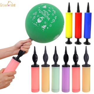 1 Dụng Cụ Bơm Bong Bóng Cầm Tay Bằng Nhựa Màu Ngẫu Nhiên Dùng Trang Trí Tiệc Màu Sắc