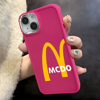 Silicone Ốp Điện Thoại Silicon Mềm Chống Sốc Nút Kim Loại Hình Hoa Hồng Cho iphone 15 14 13 12 11 pro max xs x xr 8 + 7 plus