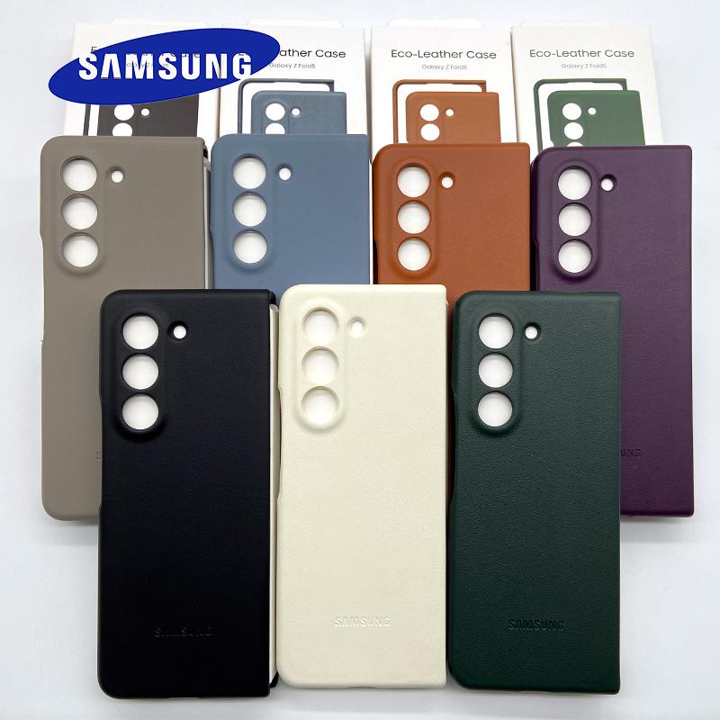 Ốp lưng Samsung Galaxy Z Fold 5 Eco-Leather Ốp da bảo vệ cảm ứng mềm mại chất lượng cao cho Galaxy Z