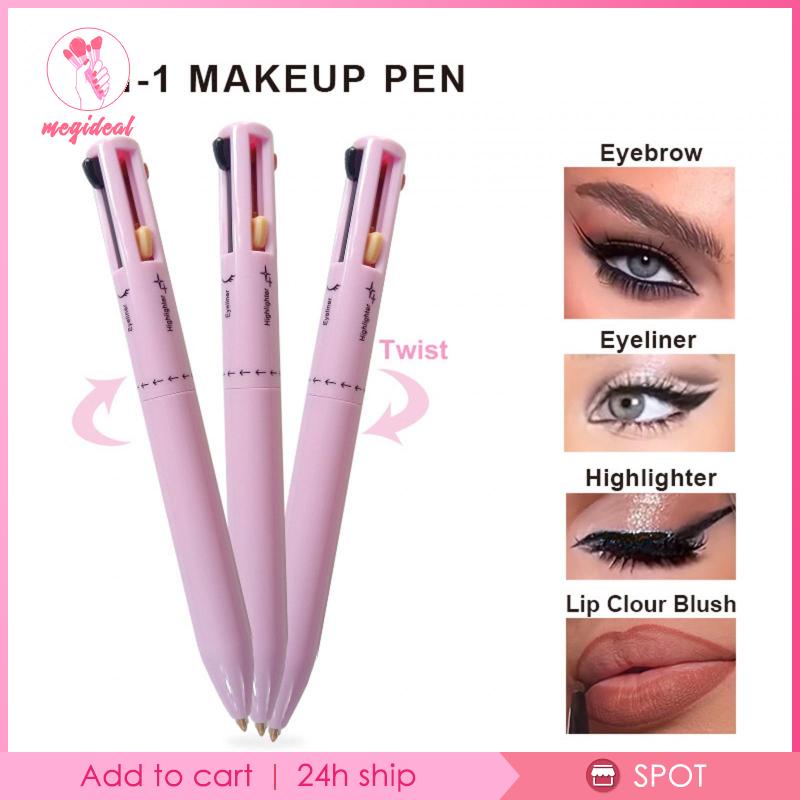 Son Môi 4 Trong 1 Đa Năng Chống Thấm Nước Màu Sắc Thời Trang