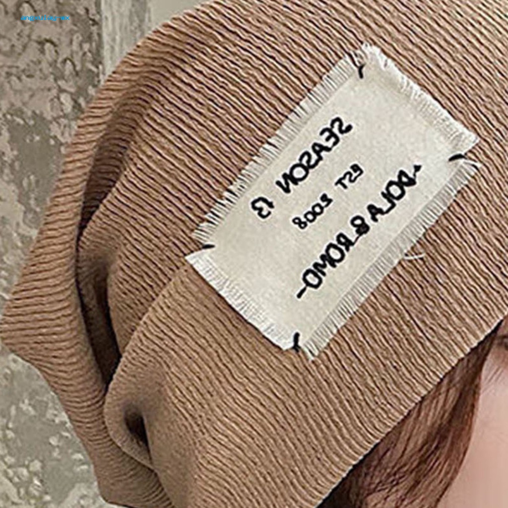 Mũ beanie Dệt Kim Co Giãn Chống Gió Chống Trượt Thời Trang Mùa Đông Cho Nam Và Nữ