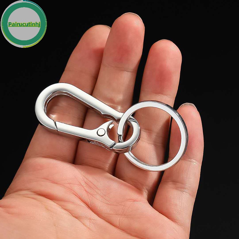 Parucutin Móc Chìa Khóa Bằng Thép Không Gỉ Chống Thất Lạc Trang Trí Xe Hơi vn