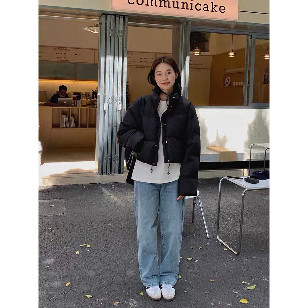 Áo khoác phao croptop dáng Hàn Quốc siêu ấm mùa đông MC STORE MJK 034