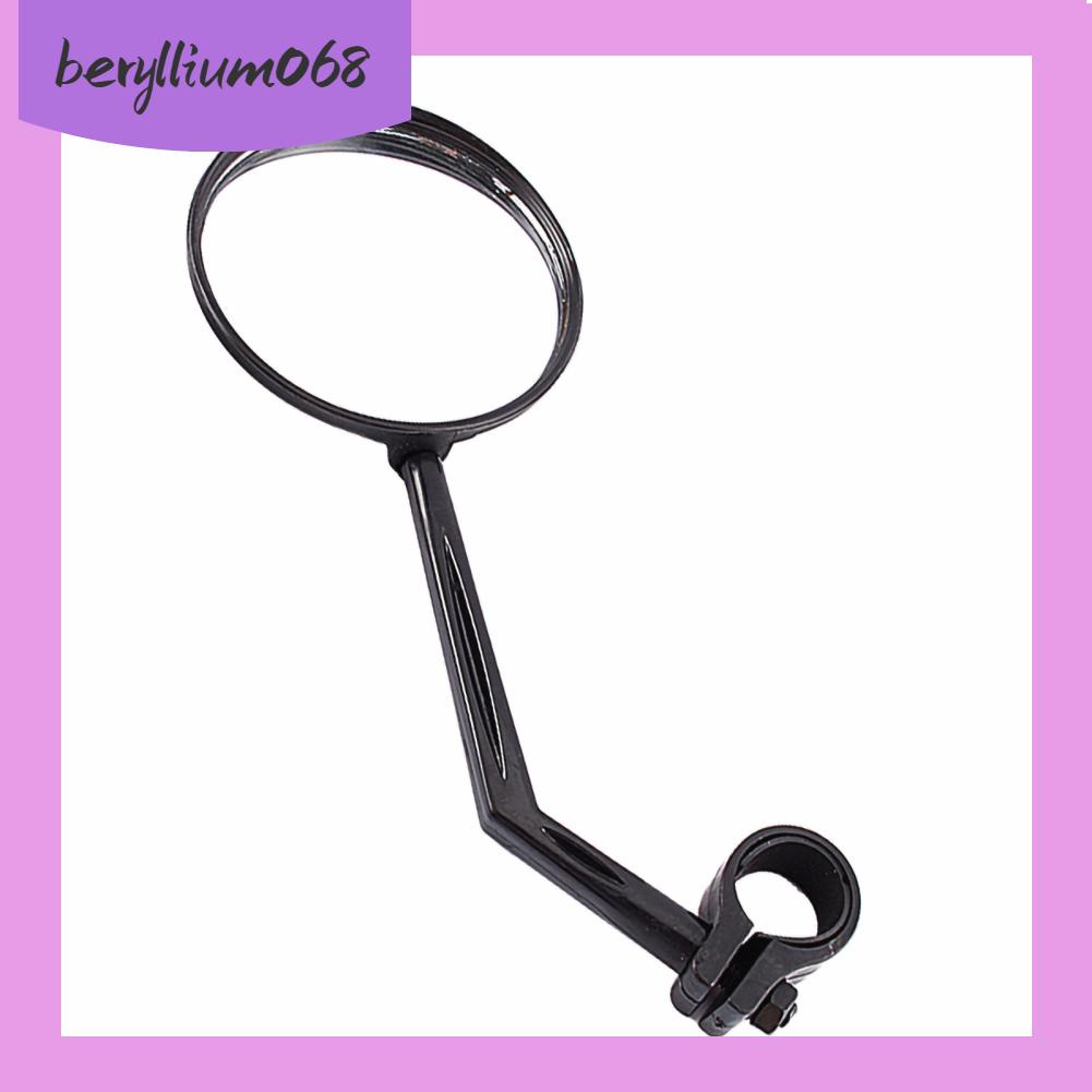 Beryllium068 Gương chiếu hậu bên màu đen mới cho tay lái xe đạp máy