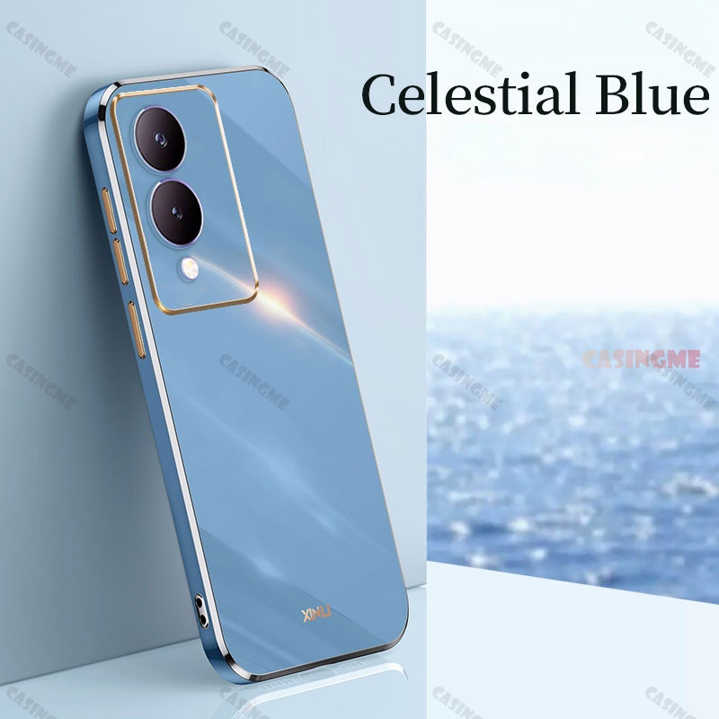 Vivo Ốp Điện Thoại silicone Mềm Chống Sốc Cho vivoy17s 2023 vivo y17s vivoy17s sy17 y 17 17y y17 s 4g 5g 2023