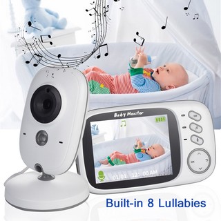 Euro Home - Camera Di Động Kèm Màn Hình Chăm Sóc Bé 2 Way VOX Night (đo Nhiệt Độ)