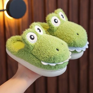 Dép bông hình cá sấu cho bé