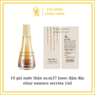 10 gói nước thần su:m37 losec đậm đặc elixir essence secreta 1ml_date mới nhất_YEONCOSMETIC