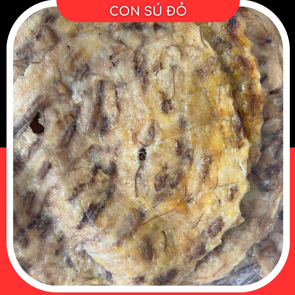 500g Chuối khô ép dẻo bánh tròn mật thơm vàng óng - Sudoshop