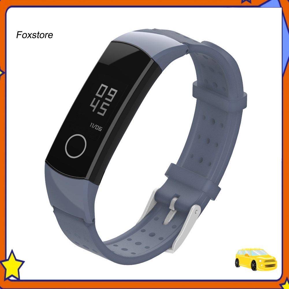 Vòng Đeo Tay Thông Minh Bằng Silicon Cho huawei honor band 4 / 5