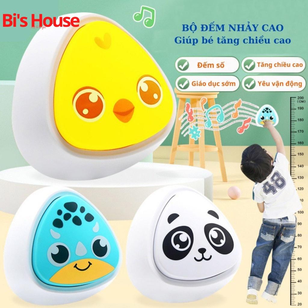 Đồ Chơi Bộ Chuông Chạm Nhảy Tăng Chiều Cao Bi's House tặng Kèm thước