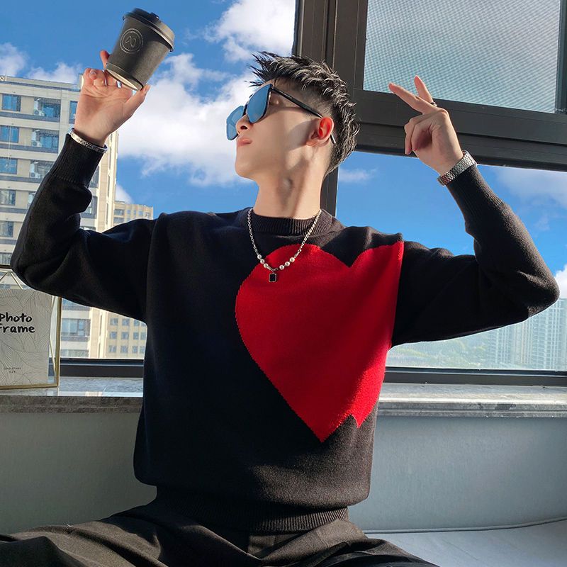 Áo sweater Dệt Kim Tay Dài Cổ Lọ Thời Trang Thu Đông 2022 Cho Nam