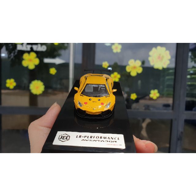 Xe Mô Hình Lamborghini Aventador 1.0 1:64 JEC