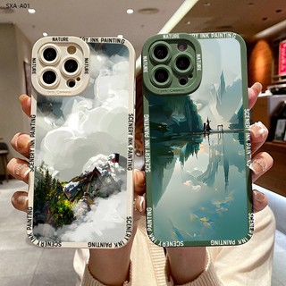 Tương thích với Samsung Galaxy A01 A70 A72 A6 A7 A9 A9S Plus 2018 5G Cho Ốp lưng điện thoại In Hình New Full Cover Camera Protection Design Shockproof Case Resplendent Nature Fairyland Scenery