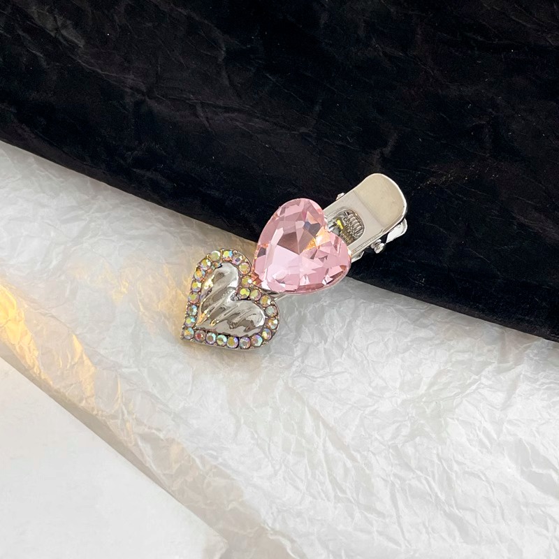 Kẹp Tóc Hình Trái Tim Cho Bé Gái