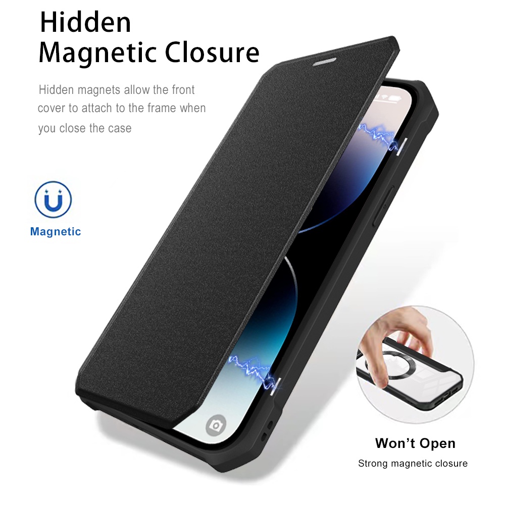 Thời Trang Bao Da Điện Thoại pu Nắp Gập Cho iphone 15 14 13 12 11Promax 12pro 13pro 14pro 14plus 15pro 15plus 14promax 15promax xr x xs max Ốp